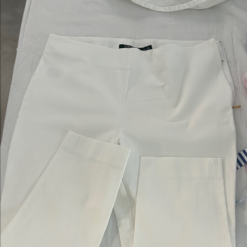 Ralph Lauren Classic White Trousers